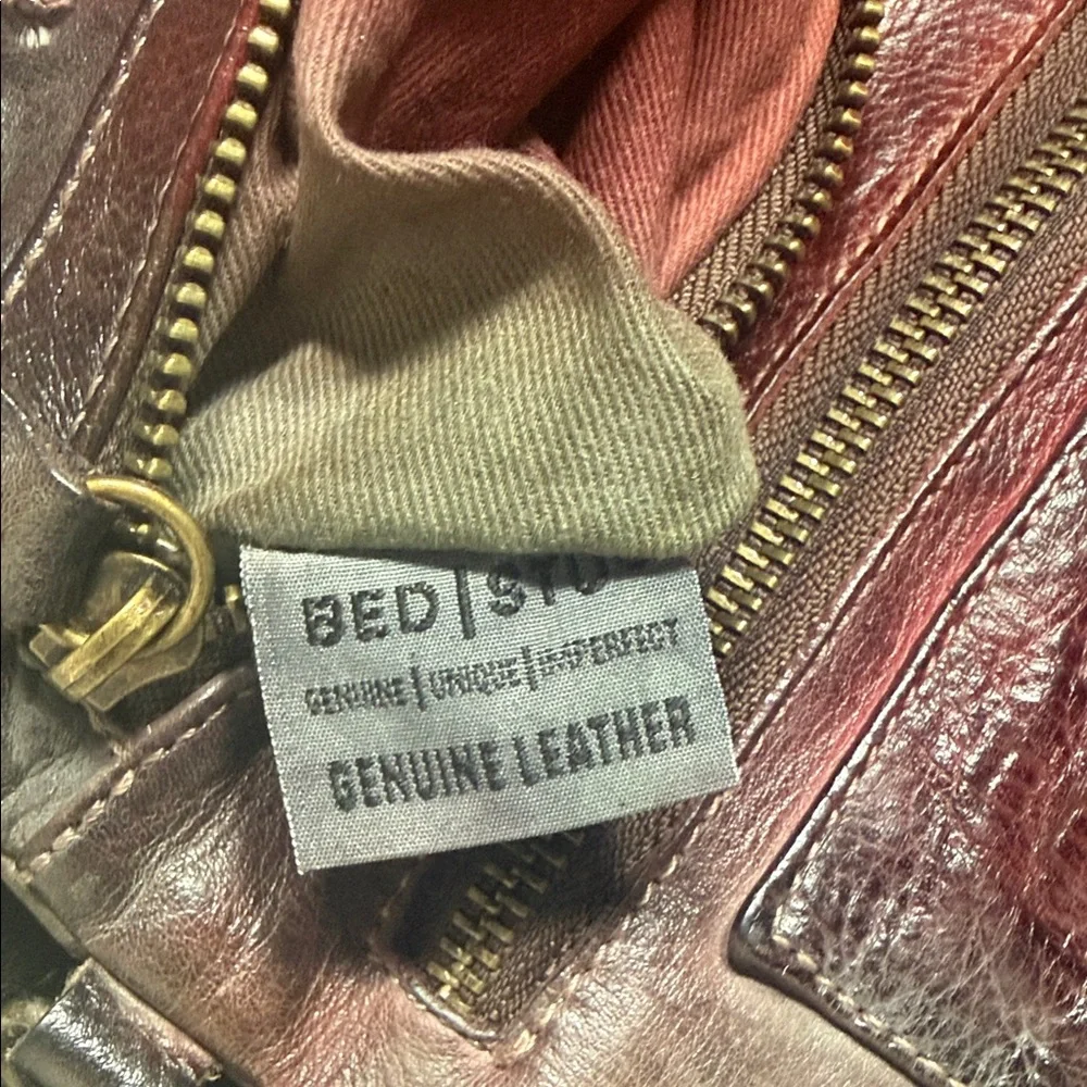 Bed|Stü Leather Cadence Wallet Wristlet Crossbody Bag Tie Dye - Picture 9 of 9